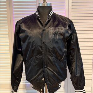 Janet Jackson Rhythm Nation Black Bomber Jacket